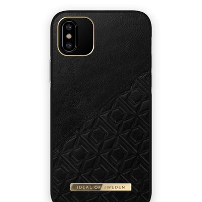 Atelier Case iPhone X Embossed Black