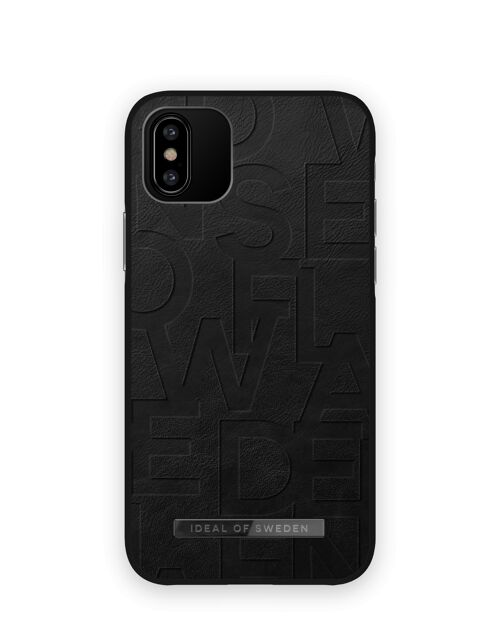 Atelier Case iPhone X IDEAL Black