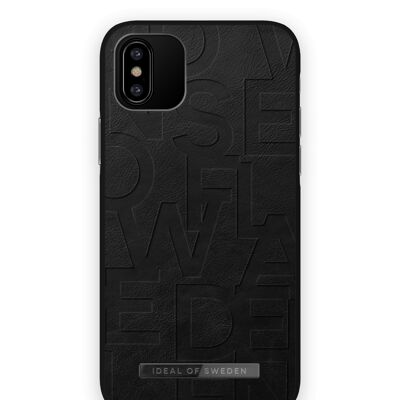 Atelier Case iPhone X IDEAL Schwarz