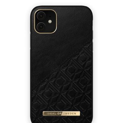 Atelier Case iPhone XR Embossed Black