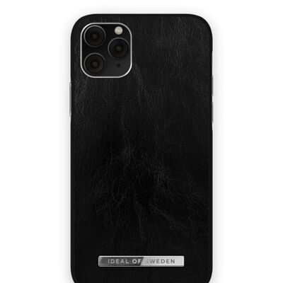 Atelier Hülle iPhone XS Glossy Black Silver