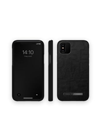 Atelier Coque iPhone XS IDEAL Noir 2