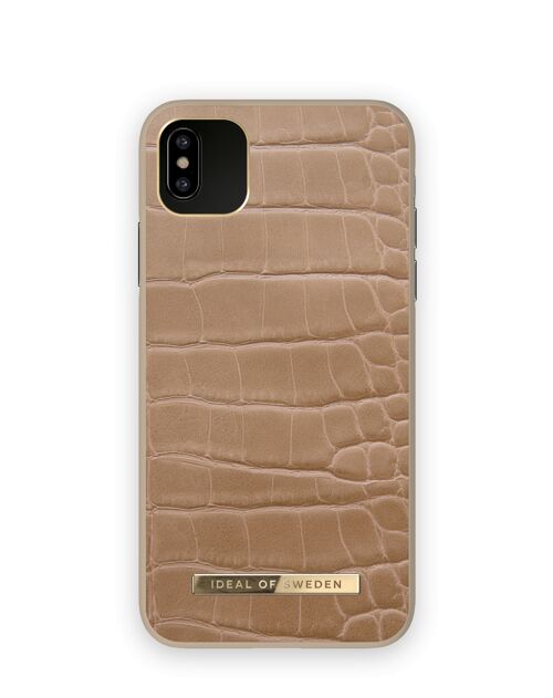 Atelier Case iPhone XS Max Camel Croco