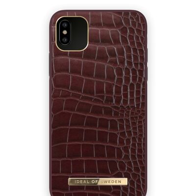 Atelier Case iPhone XS Max Scarlet Croco