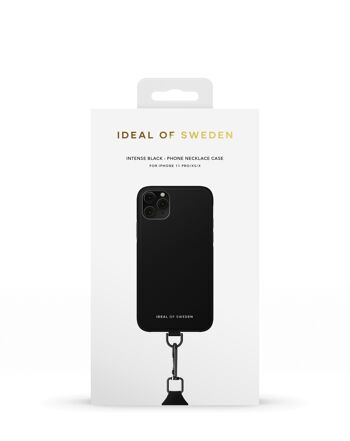 Atelier Collier Coque iPhone 11 Pro Noir Intense 8