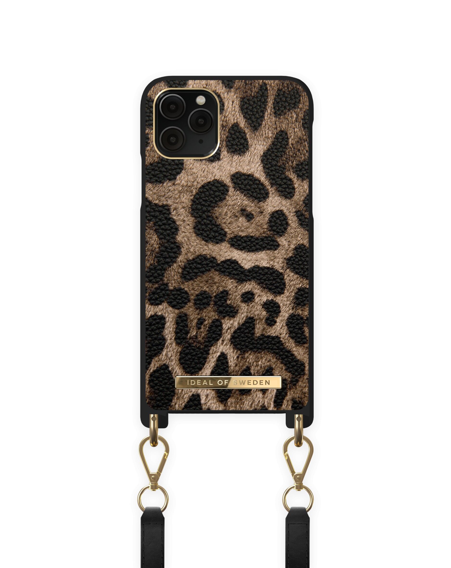 Funda Collar Atelier iPhone 11 Pro Leopardo Medianoche