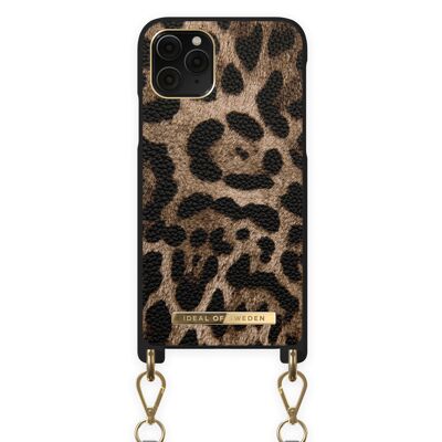 Atelier Necklace Case iPhone 11 Pro Midnight Leopard