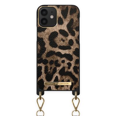 Atelier Halskettenhülle iPhone 12 Mini Midnight Leopard