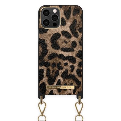 Atelier Necklace Case iPhone 12 Pro Max Midnight Leopard