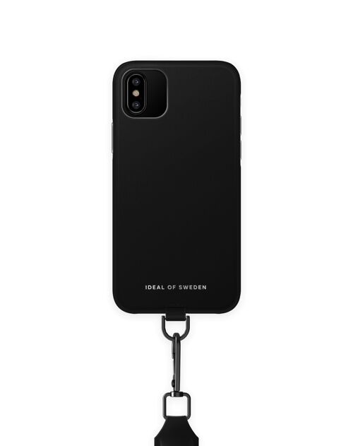 Atelier Necklace Case iPhone X Intense Black