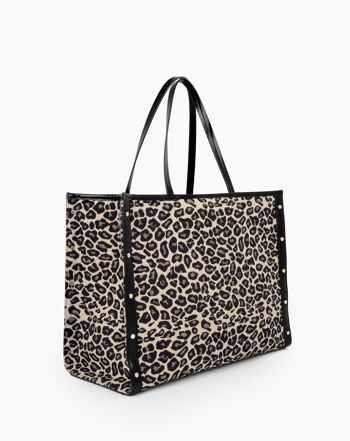 Sac cabas Daria Jacquard Leo 7