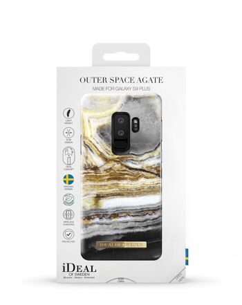 Coque Fashion Galaxy S9 Plus Agate de l'espace extra-atmosphérique 4