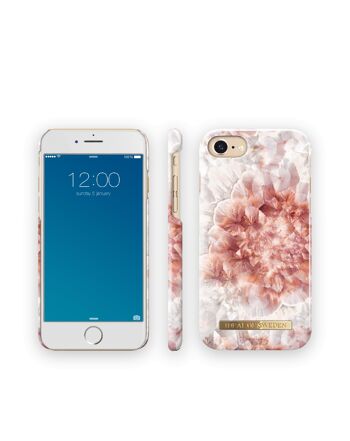 Fashion Case Hannalicious iPhone 8 Cristal de quartz rose 5
