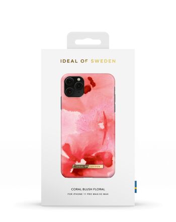 Coque Fashion iPhone 11 Pro Max Corail Blush Floral 5