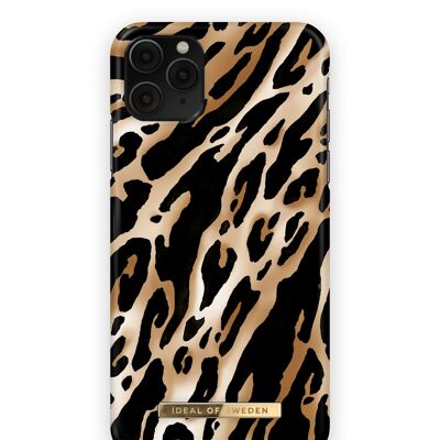 Custodia alla moda per iPhone 11 Pro Max Iconic Leopard