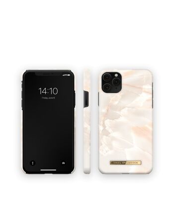 Coque Fashion iPhone 11 Pro Max Rose Pearl Marble 6