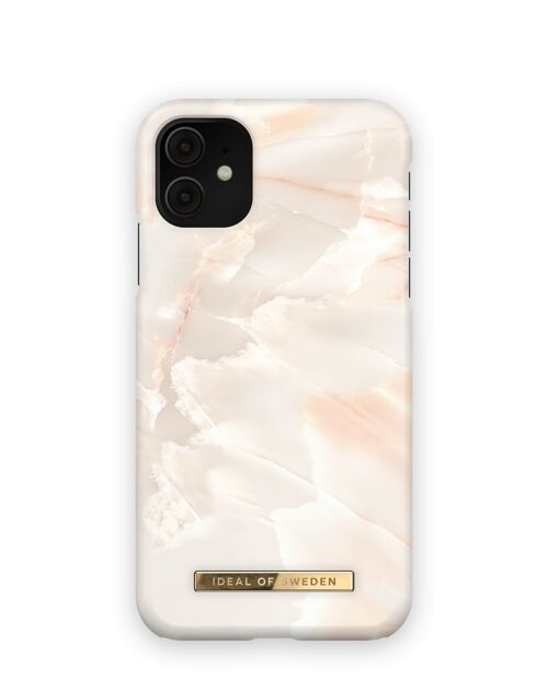 Fashion Case iPhone 11 Rose Pearl Marble