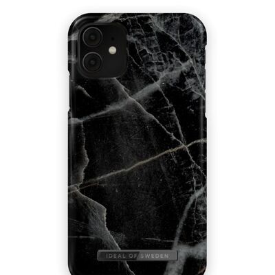 Fashion Case iPhone 11 Black Thunder Marmo