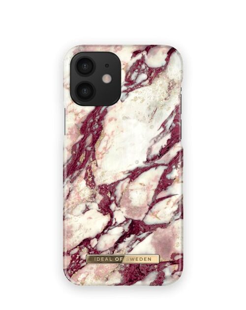 Fashion Case iPhone 12 Calacatta Ruby Marble