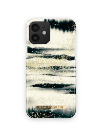 Coque Fashion iPhone 12 Golden Tie Dye 1