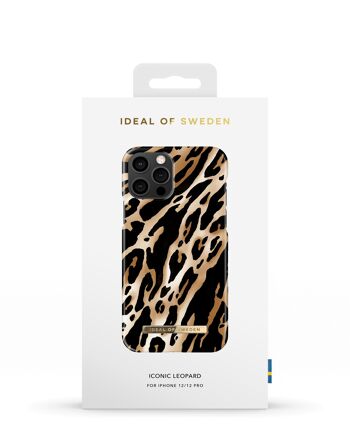Coque Fashion iPhone 12 Iconic Leopard 6