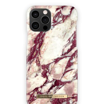 Fashion Case iPhone 12 Pro Calacatta Ruby Marble