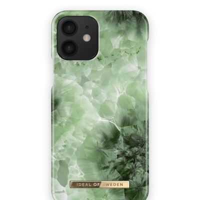 Coque Fashion iPhone 12 Pro Crystal Vert Ciel