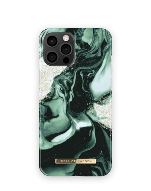 Fashion Case iPhone 12 Pro Max Golden Olive Marble