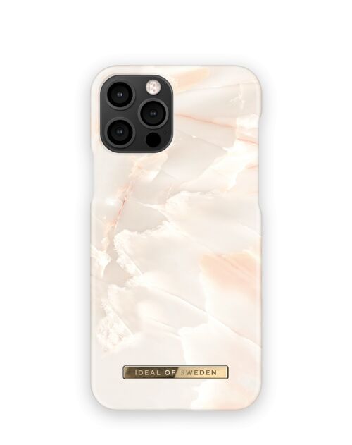 Fashion Case iPhone 12 Pro Rose Pearl Marble