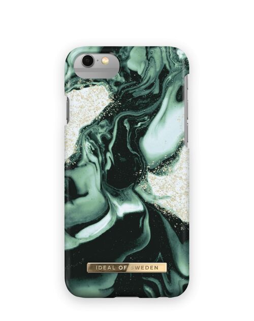 Fashion Case iPhone 6/6S Golden Olive Marble
