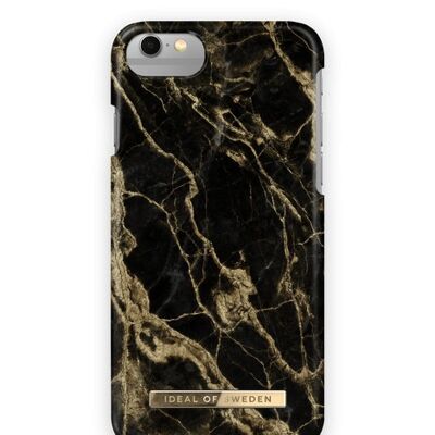 Custodia Fashion iPhone 6 / 6s Marmo Fumé Dorato