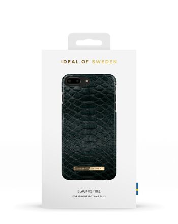 Coque Fashion iPhone 6 / 6S Plus Noir Reptile 3