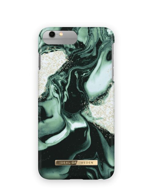 Fashion Case iPhone 6/6S Plus Golden Olive Marble