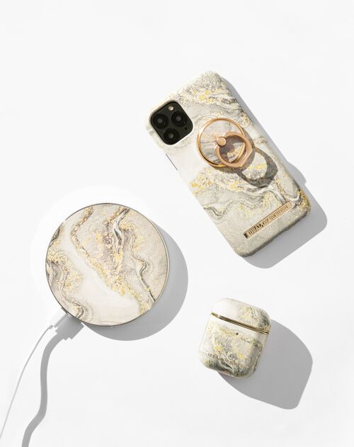 Fashion Case iPhone 6/6S Plus Sparkle Greige Marble