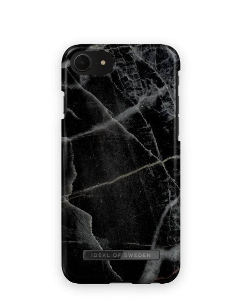 Fashion Case iPhone 7 Black Thunder Marble