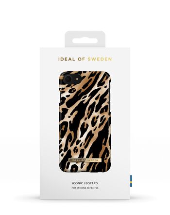 Coque Fashion iPhone 7 Iconic Leopard 6