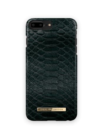 Coque Fashion iPhone 7 Plus Noir Reptile 1