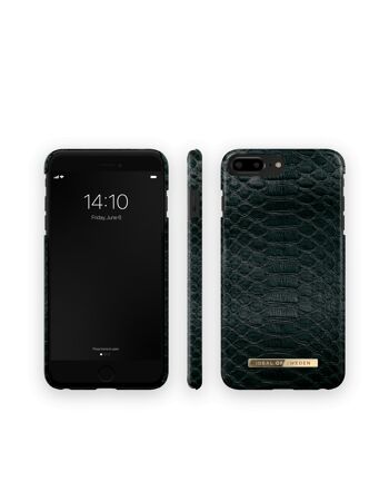 Coque Fashion iPhone 7 Plus Noir Reptile 3