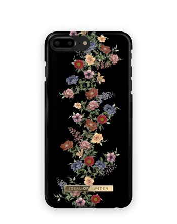 Coque Fashion iPhone 7 Plus Floral Foncé 1