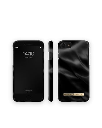 Coque Fashion iPhone 8 Noir Satiné 3