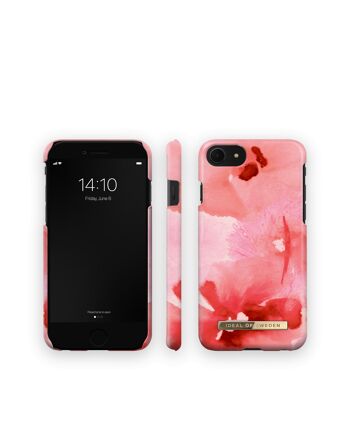 Coque Fashion iPhone 8 Corail Blush Floral 4