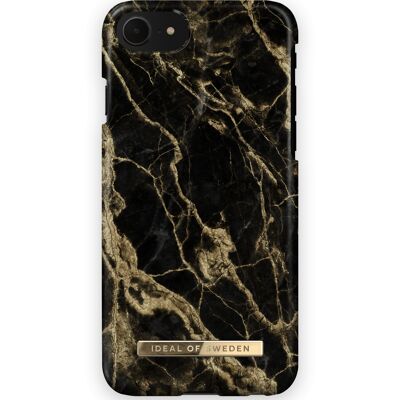 Fashion Case iPhone 8 Golden Smoke Marble