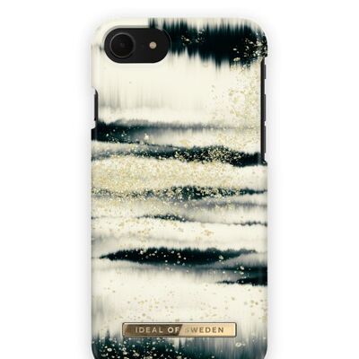 Custodia Fashion iPhone 8 Tie Dye dorata