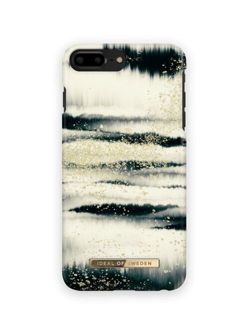 Fashion Case iPhone 8 Plus Golden Tie Dye