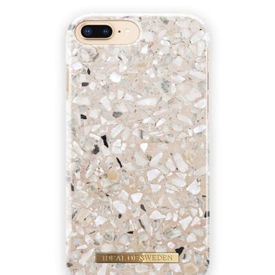 Fashion Case iPhone 8 Plus Greige Terazzo