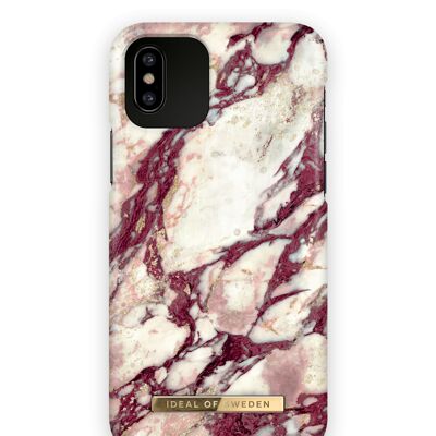 Fashion Case iPhone X Calacatta Rubin Marmor