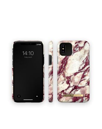 Coque Fashion iPhone X Calacatta Ruby Marble 6