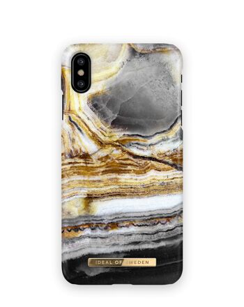 Étui à la mode iphone X Agate de l'espace extra-atmosphérique 1