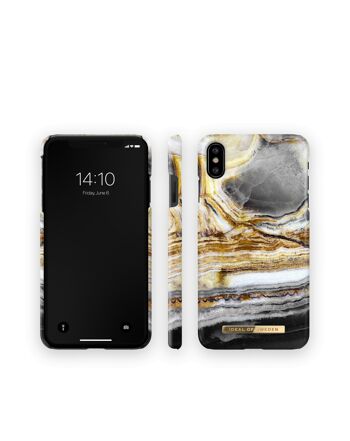 Étui à la mode iphone X Agate de l'espace extra-atmosphérique 3