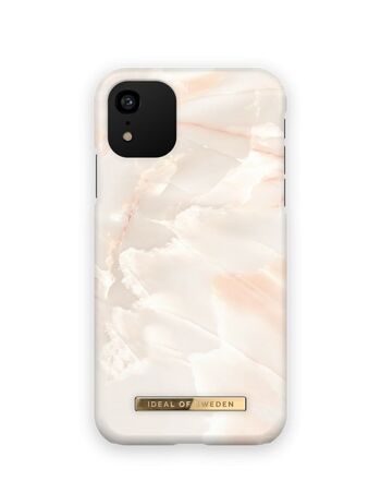 Coque Fashion iPhone XR Rose Pearl Marble